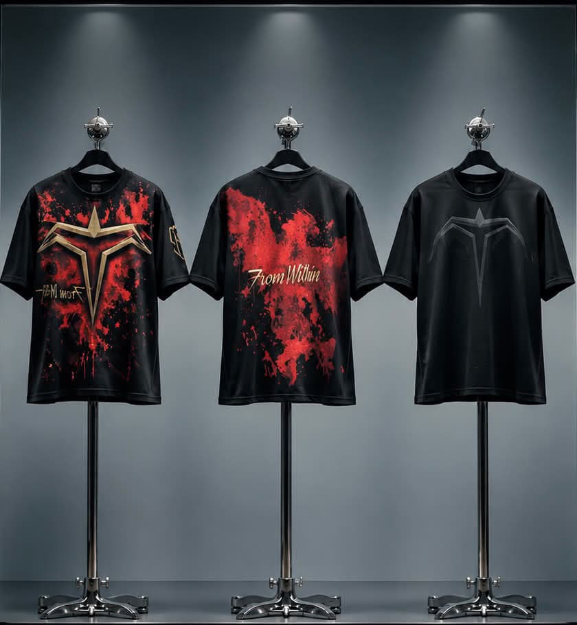 Preview of Phoenix Reborn apparel, currently in production